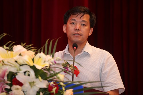 图七:安徽省教育厅民教处处长张尔桂致辞.jpg