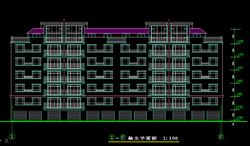 רҵCADƷ-1-17ƽͼ